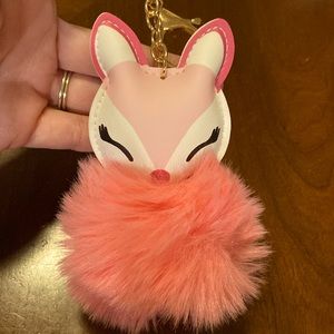 Cute animals Pom Pom Keychain